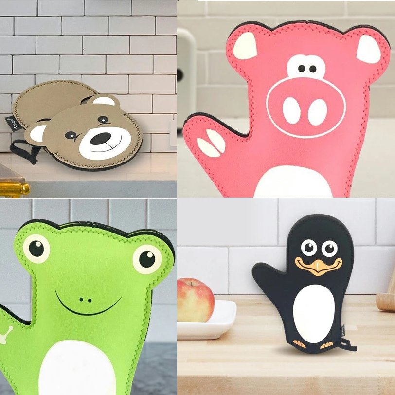 Animal Oven Mitt Collection